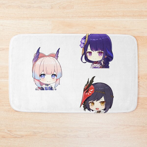 Item preview, Raiden Shogun BAAL - Kokomi - Kujou Sara - Genshin Impact New Character chibi sticker pack designed and sold by Omagatoki.