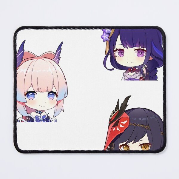 Item preview, Raiden Shogun BAAL - Kokomi - Kujou Sara - Genshin Impact New Character paquete de pegatinas chibi designed and sold by Omagatoki.