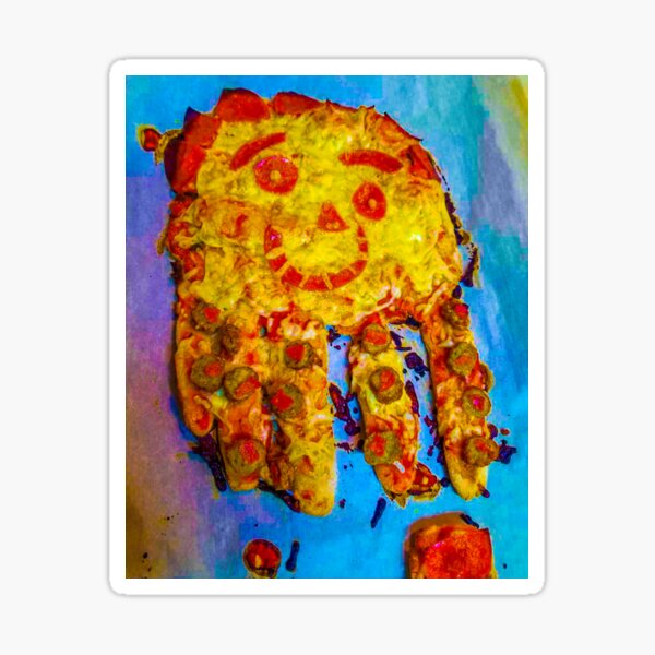 Mike the Octopie with More Color Sticker