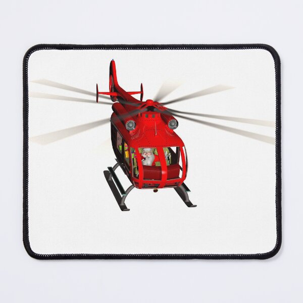 Item preview, Santa Claus Flies A Helicopter designed and sold by Mythos57.