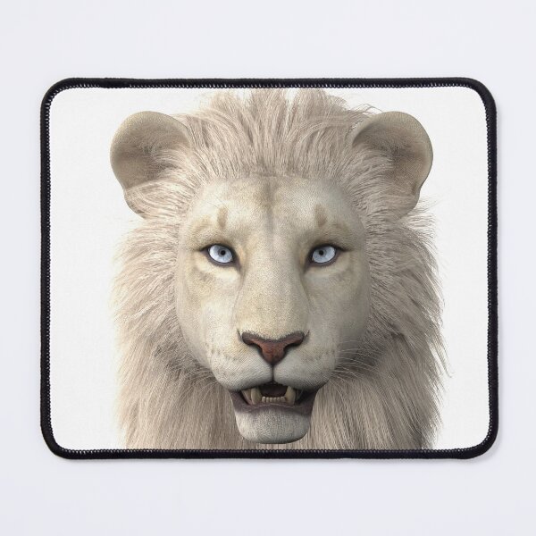 Item preview, White Lion Face designed and sold by Mythos57.
