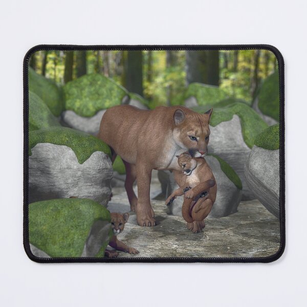 Item preview, Cougar With Cub designed and sold by Mythos57.