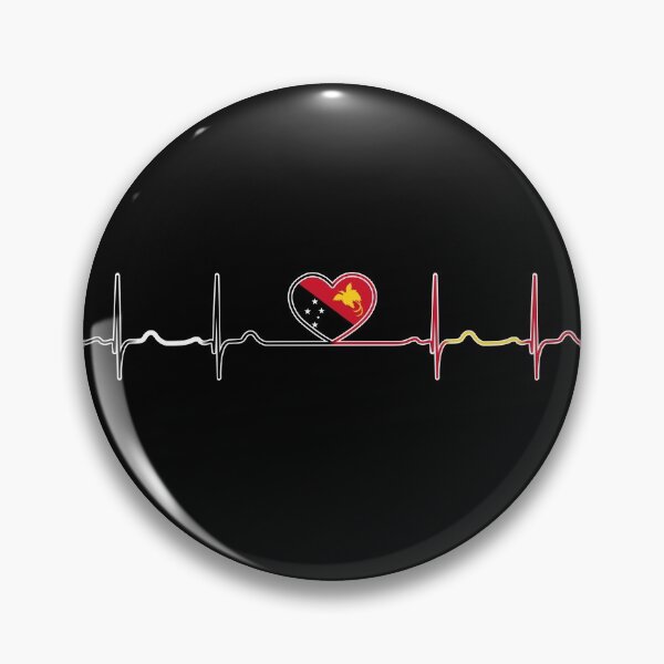 Item preview, Heartbeat Papua New Guinea designed and sold by Heartbeatsalad.