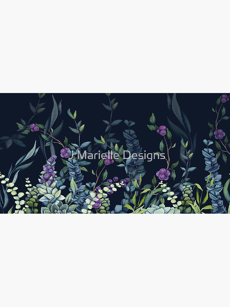 Midnight Eucalyptus Garden by JMarielle