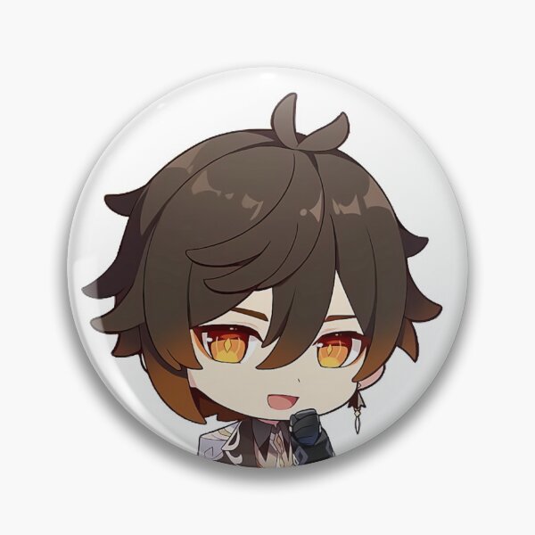 Item preview, Zhongli - Genshin Impact chibi sticker pack designed and sold by Omagatoki.