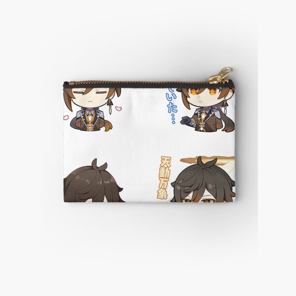 Item preview, Zhongli - Genshin Impact chibi sticker pack designed and sold by Omagatoki.