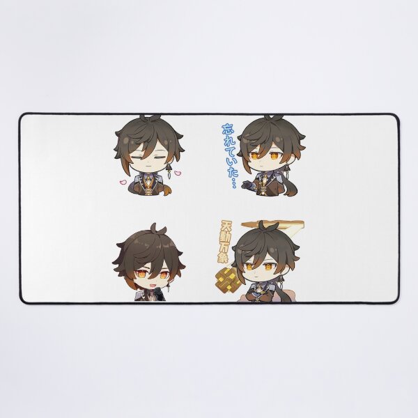 Item preview, Zhongli - Genshin Impact chibi sticker pack designed and sold by Omagatoki.