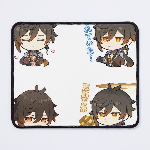 Item preview, Zhongli - Genshin Impact chibi sticker pack designed and sold by Omagatoki.