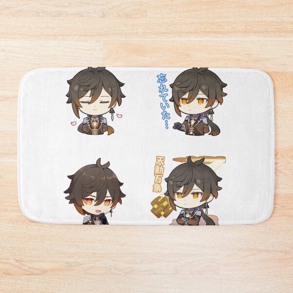Item preview, Zhongli - Genshin Impact chibi sticker pack designed and sold by Omagatoki.