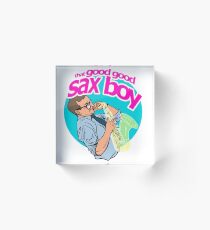 That Good Good Sax Boy Acrylic Block