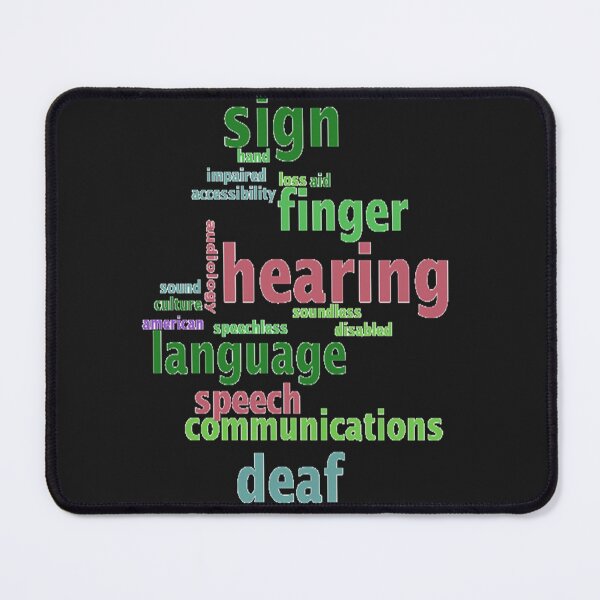 Item preview,  HEARING IMPAIRED,COMMUNICATING WITH SIGN LANGUAGE. designed and sold by Adri Barnard.