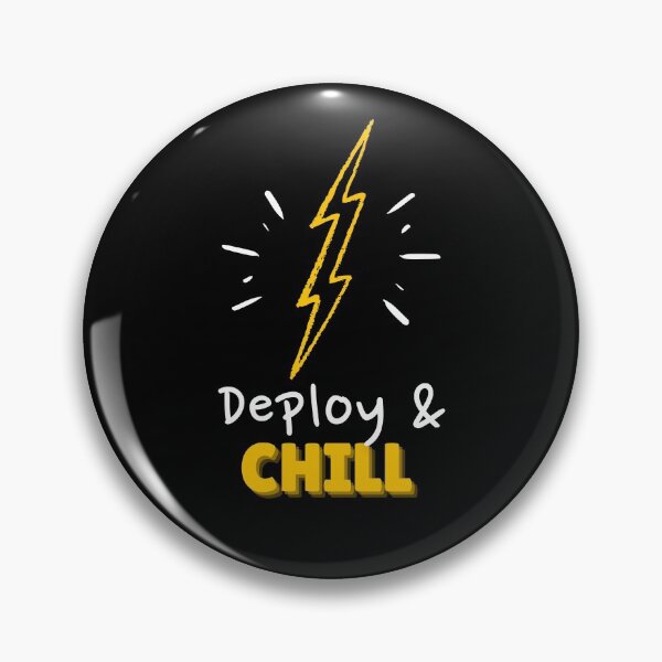 Item preview, Deploy and Chill Programmers and DevOps daily routine black designed and sold by IrinchiDE.