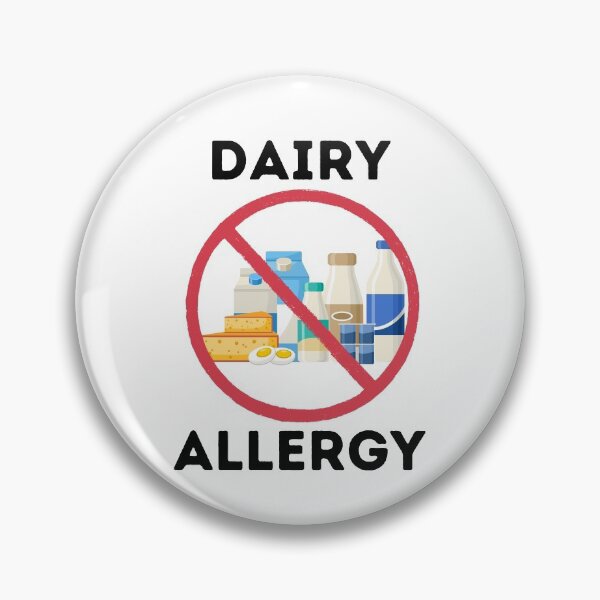 Item preview,  No Dairy! Allergy Awareness Design  designed and sold by JosTees96.