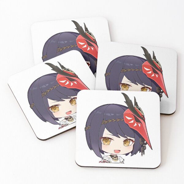 Item preview, Chibi Kujou Sara - Genshin Impact designed and sold by Omagatoki.