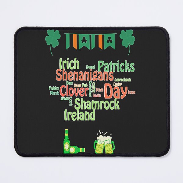 Item preview, Shenanigans Squad, St. Paddys Day, Let The Shenanigans Begin, Lucky Shamrock Irish Culture, Shenanigans Squad designed and sold by Adri Barnard.