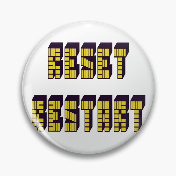 Item preview, Reset Restart designed and sold by MelonMellow.