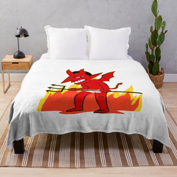 Item preview, Funny Little Red devil with flames designed and sold by Nadi-design.