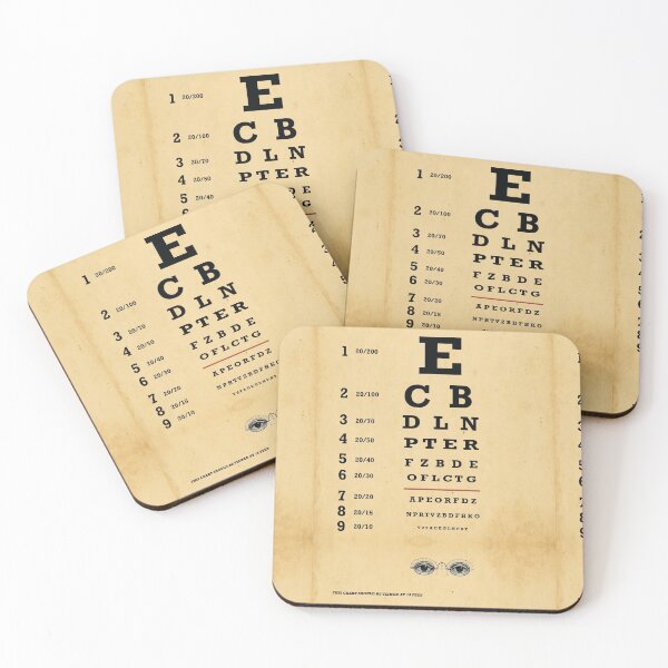 Item preview, Eye Chart Vintage 1900s designed and sold by abbazabba.