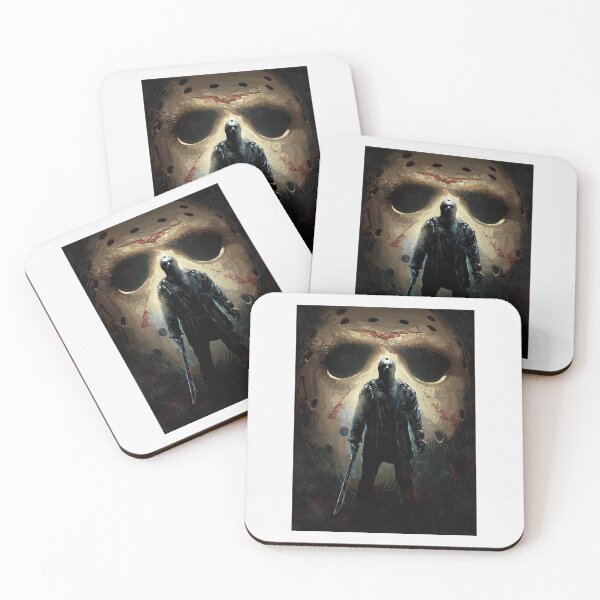 Aperçu de l'œuvre Jason Voorhees | Cadeau parfait | Cadeau Jason Voorhees créée et vendue par kriezselma.