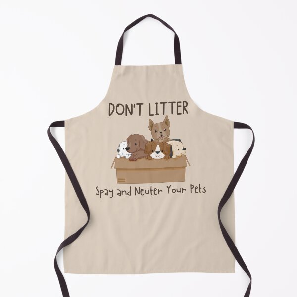 Item preview, Don't Litter. Spay and Neuter Your Pets (Dog) designed and sold by introVETed.