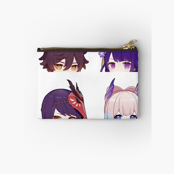 Item preview, Genshin Impact New Character chibi peekers sticker pack designed and sold by Omagatoki.