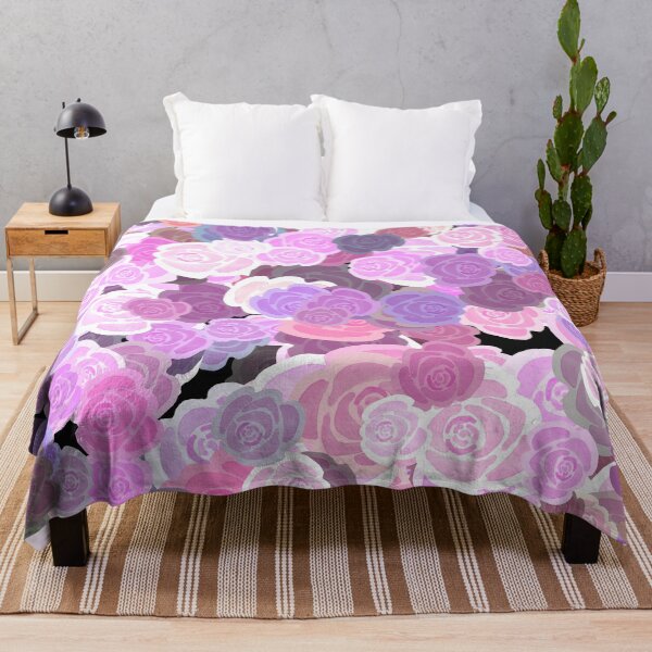 Item preview, Pink Roses Floral Blooms Pattern Design designed and sold by NancyMerkle.