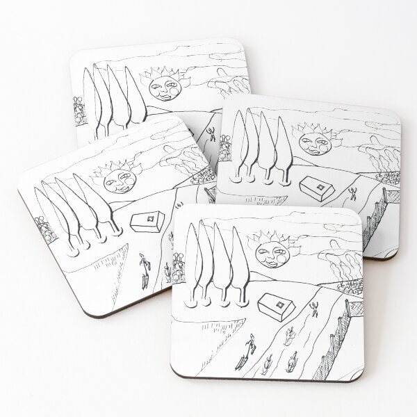Item preview, Sled Hill on Piliscsev at Winter "Paper Drawings/Painting" designed and sold by Istvan Ocztos.