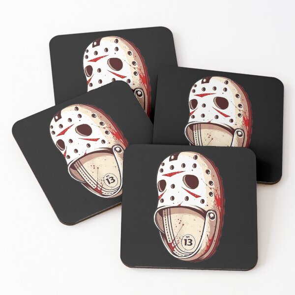 Artikelvorschau, Halloween Jason Schuhe Voorhees Crocs T-Shirt| Perfektes Geschenk| Jason Voorhees Geschenk entworfen und verkauft von kriezselma.