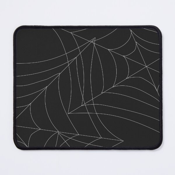 Item preview, Black Background with White Spider Webs designed and sold by vilo99.
