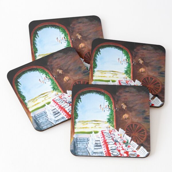Item preview, Rustic Dinner in the Mountains designed and sold by visualizer54.