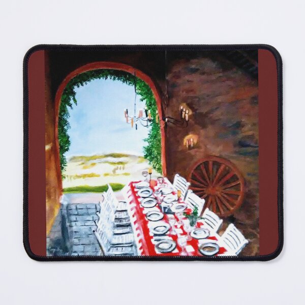Item preview, Rustic Dinner in the Mountains designed and sold by visualizer54.