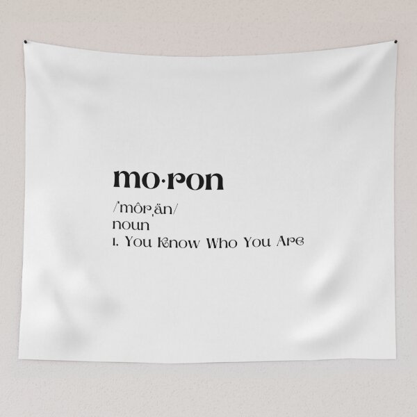 Item preview, moron  designed and sold by mirara.