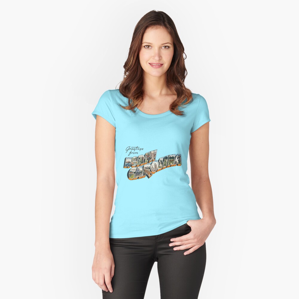 Item preview, Fitted Scoop T-Shirt designed and sold by patrimonic.