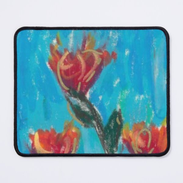 Item preview, Vibrant Red Flowers 3 of 4 designed and sold by Sarah Aubry.