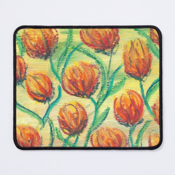 Item preview, Red and Yellow Floral Pattern designed and sold by Sarah Aubry.