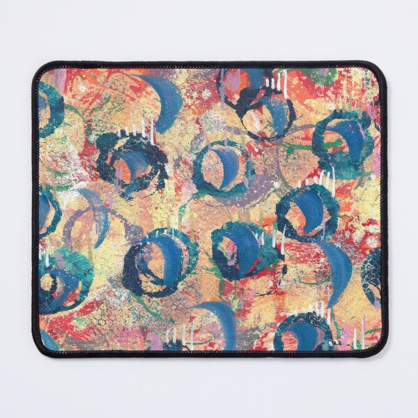 Item preview, Blue Circles 2 of 2 designed and sold by Sarah Aubry.