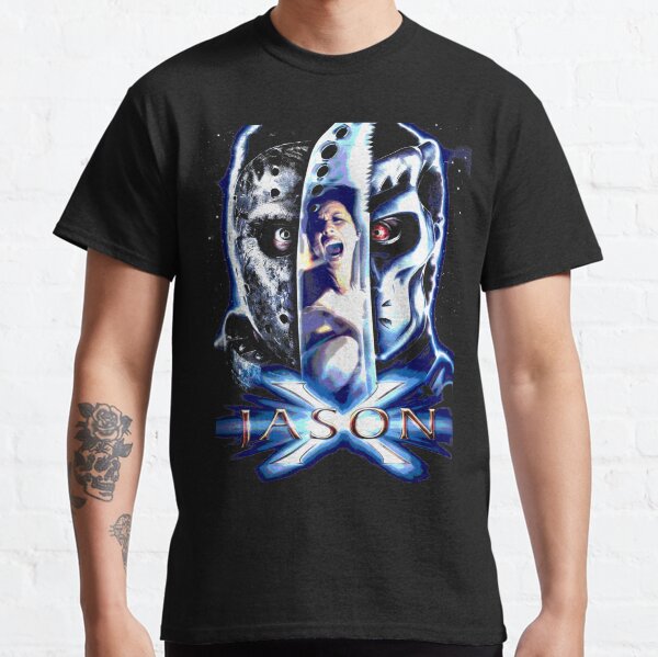 Vista previa del artículo con la obra «Jason X | Regalo perfecto | Regalo de Jason Voorhees», diseñado y vendido por kriezselma.