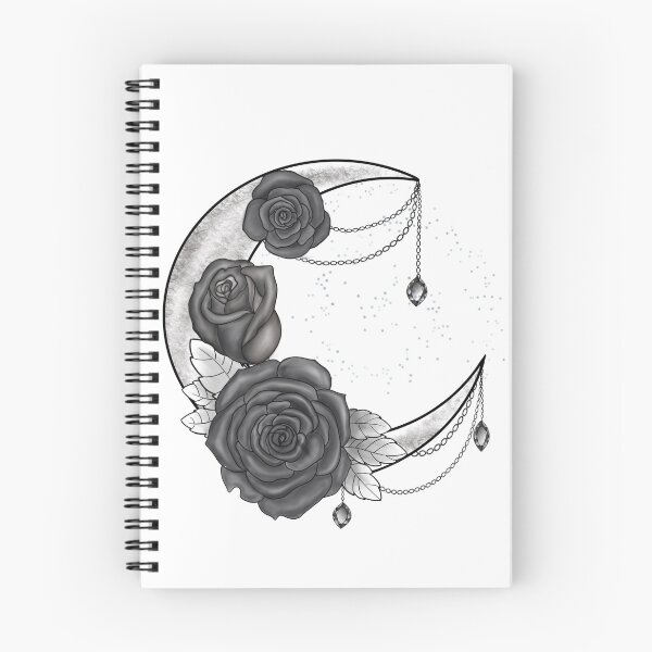 Item preview, Rose Crescent Moon designed and sold by MrsSewTay.