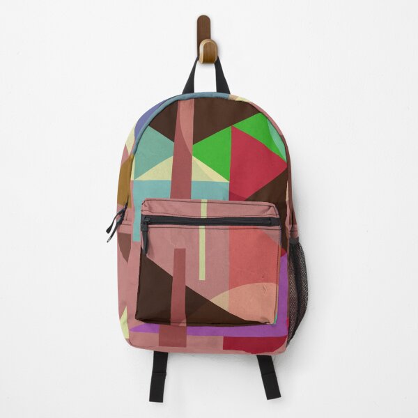 Item preview, Abstract composition - inspired by cubism, purple  designed and sold by korasi.