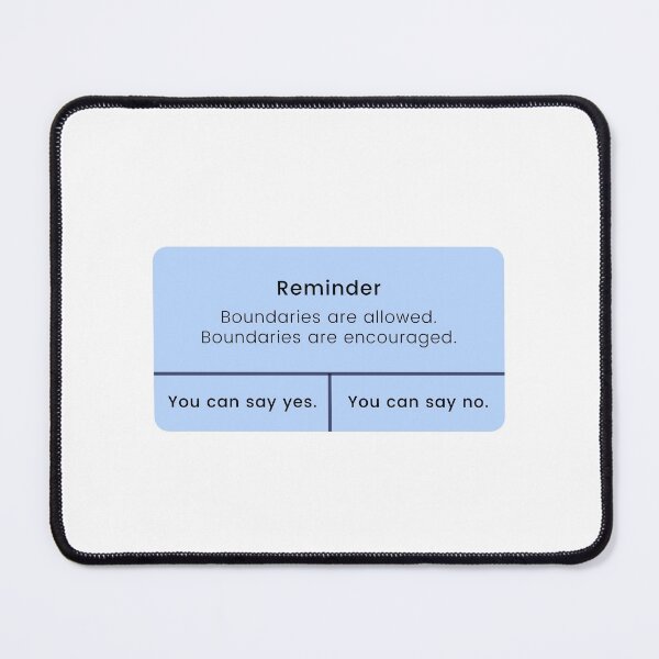 Item preview, Reminder: Boundaries designed and sold by BookishBish.