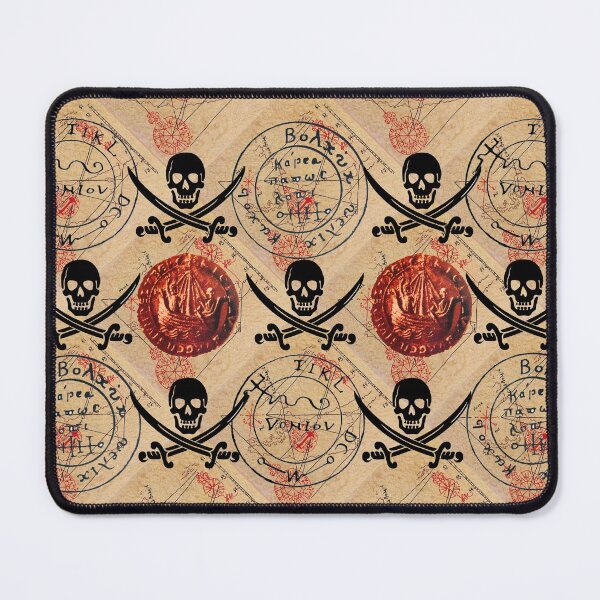 Item preview, SKULL AND SWORDS ,SHIPS ,PIRATES TREASURE MAP PARCHMENT designed and sold by BulganLumini.