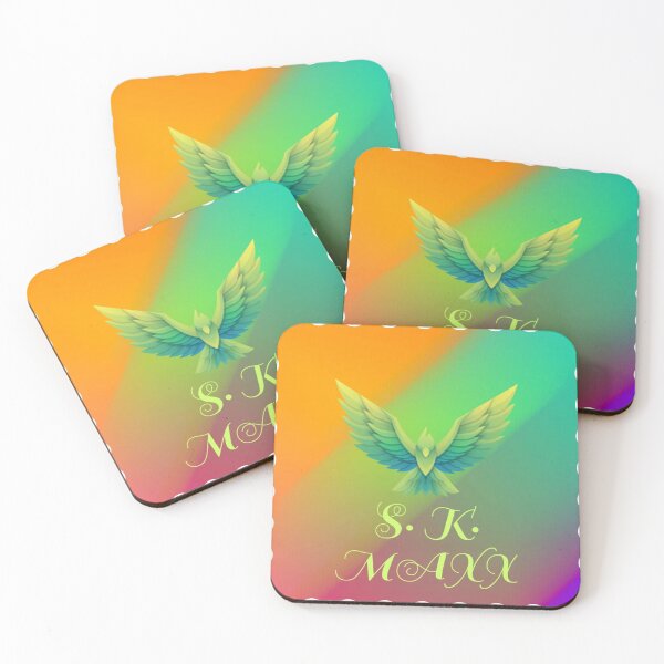 Item preview, Artistic multicolored bird branded logo designed and sold by SKMAXX.