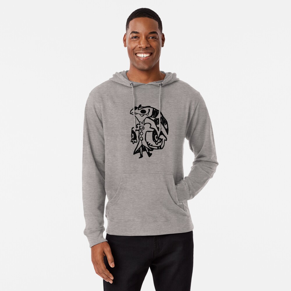 Vista previa del artículo con la obra «Sudadera ligera con capucha», diseñado y vendido por Anime-Express.