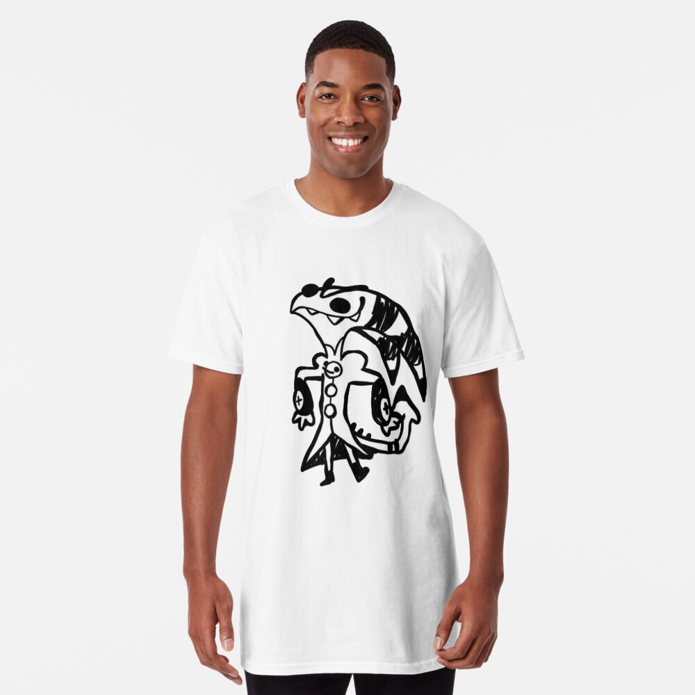 Vista previa del artículo con la obra «Camiseta larga», diseñado y vendido por Anime-Express.