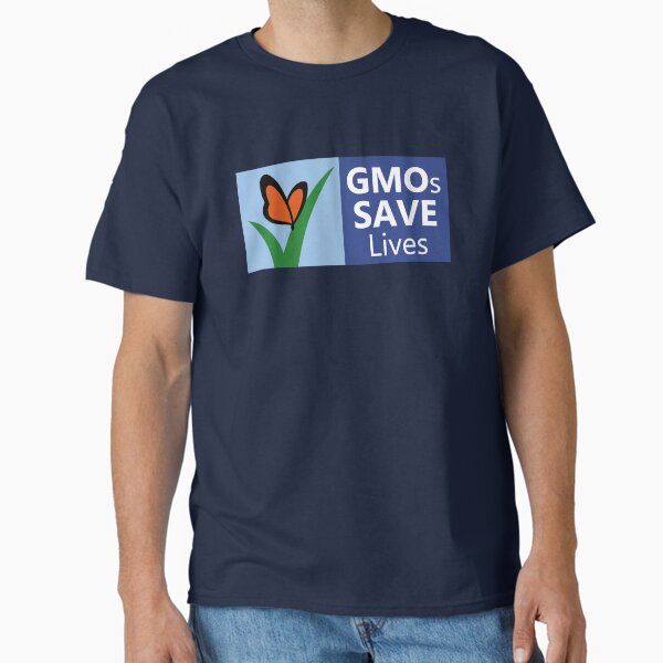 Item preview, GMOs Save Lives designed and sold by FreeMarketProg.
