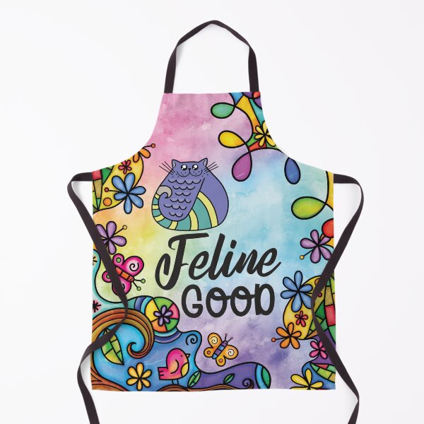 Item preview, Feline good - doodle art designed and sold by Kidzz.