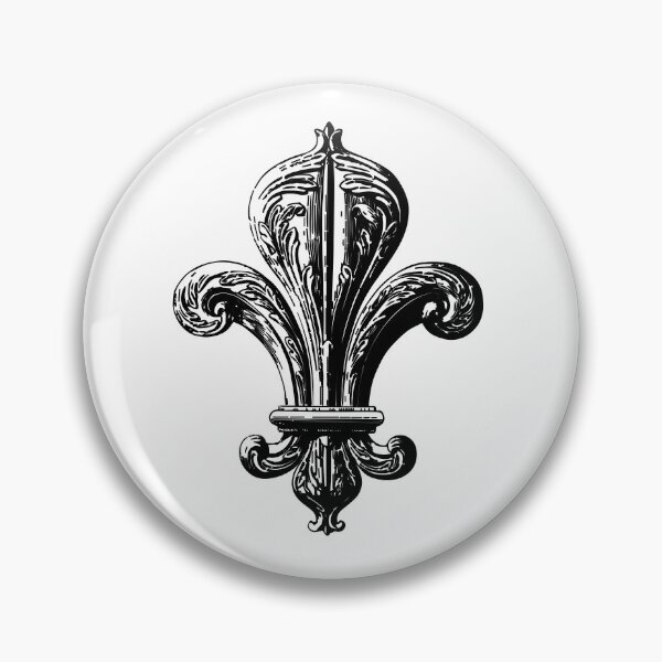 Item preview, Fleur de Lys / Fleur de Lis Antique Look designed and sold by ClickForMore.