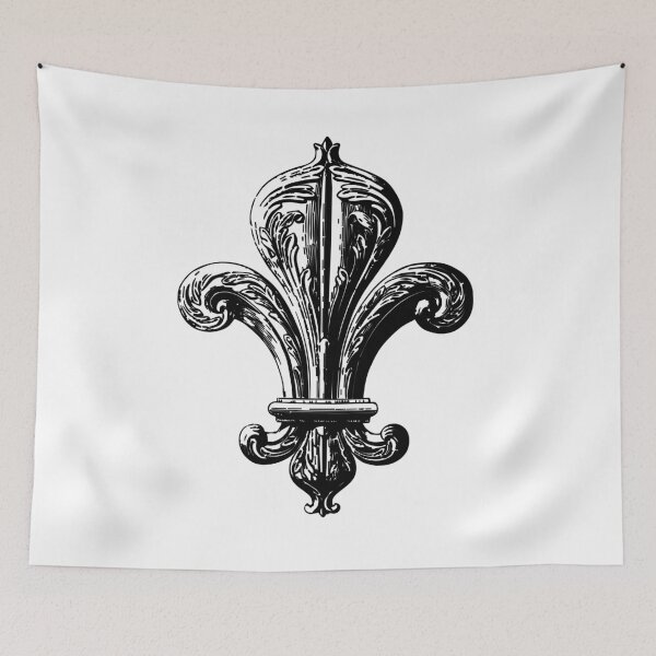 Item preview, Fleur de Lys / Fleur de Lis Antique Look designed and sold by ClickForMore.