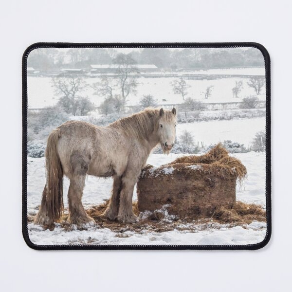 Item preview, Horse in the snow designed and sold by HaleyRedshaw.