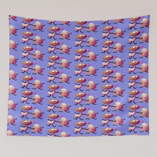 Item preview, Mushrooms in Love designed and sold by TobyHickok.